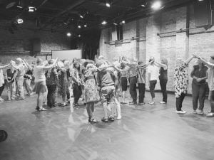 Le Grand Groupe en pleine explora(c)tion! Baltic Moreno Days © Photo: Linas Ciucelis